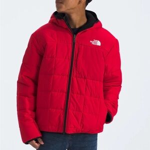 THE NORTH FACE BOYS' REVERSIBLE SHASTA FULL-ZIP HOODED JACKET